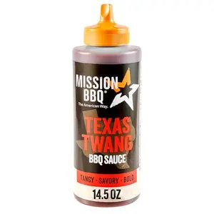 Mission BBQ Texas Twang BBQ Sauce bottle