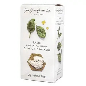 Fine Cheese Co. Basil Olive Oil Crackers box