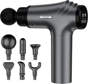 AYURA X7 massage gun with 6 heads