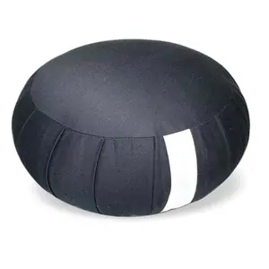Japanese zafu cushion in black