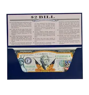 Peace $2 Bill Commemorative for 250th Anniversary