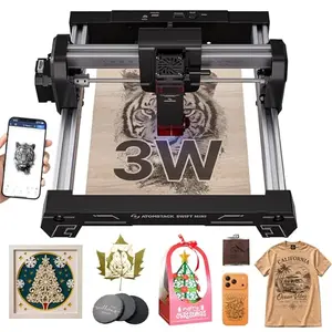 ATOMSTACK Swift mini laser engraver ready out of box for flag DIY