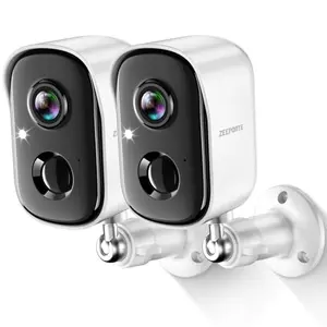 ZEEPORTE wireless outdoor security camera with solar panel option