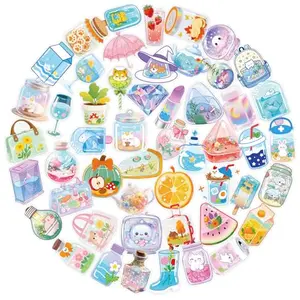 PRETTY SUNSHINE fantasy anime transparent stickers