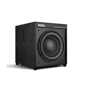 WMQ 8-inch active subwoofer in black