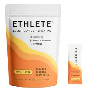 Ethlete electrolytes powder with creatine three flavors