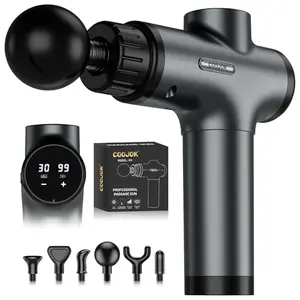 COOJOK massage gun with 6 heads