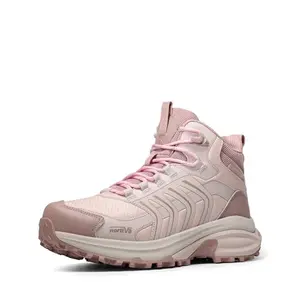 NORTIV 8 Armadillo FieldLite waterproof hiking boot in light pink