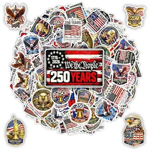 100-piece 1776 themed stickers pack by BETANAS