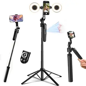 HMDMDN tripod with ring lights and 4-leg base