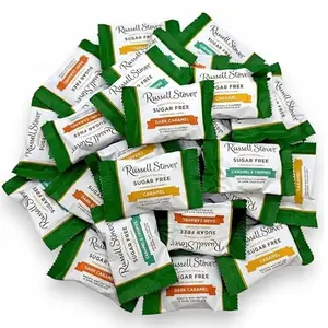 Bag of Mindy's Goodies sugar free dark chocolate caramels