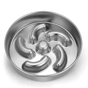 Ralory stainless steel slow feeder dog bowl