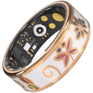 lumthou Enamel Craft Smart Ring for women and men