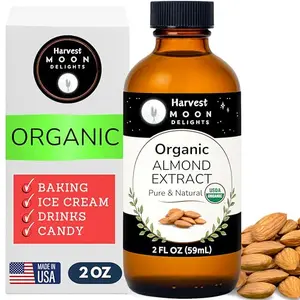 Harvest Moon Delights Organic Almond Extract 2 oz