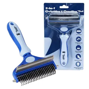 Thunderpaws blue deshedding and dematting rake