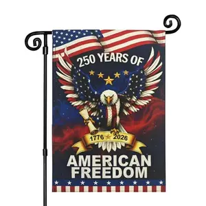 FLAGMESAGE 250th anniversary eagle garden flag