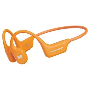 Monster Open Ear BC300 Sport Headphones showing bone conduction pads