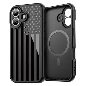 KITATA American Flag iPhone 16 case with MagSafe