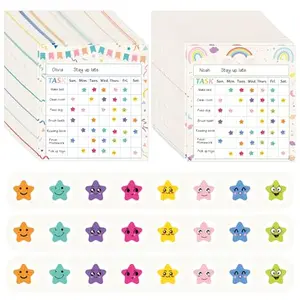 Roamall rainbow incentive chart with 2640 star stickers