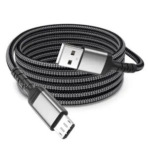 ULIFTUS 6ft micro USB cable black