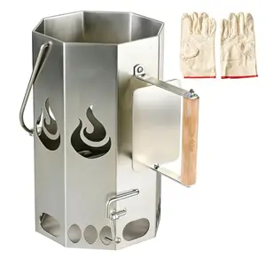 XL Heavy-Duty Charcoal Chimney Starter product image