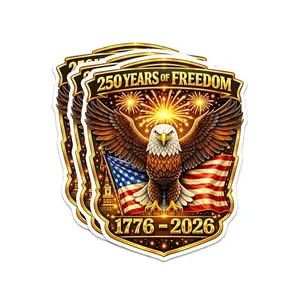3-piece 1776 themed stickers pack by FALIMITLESS
