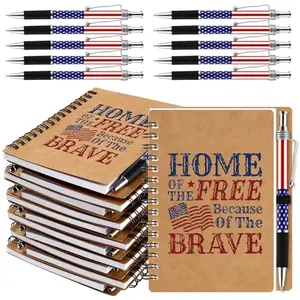 Resurhang American Flag Pen and Notebook Set