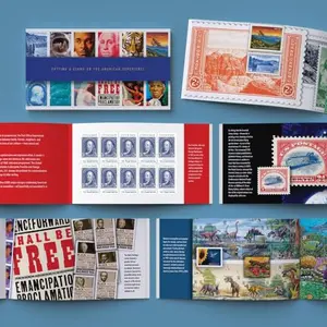 Putting a Stamp on The American Experience 2025 prestige booklet stamp set