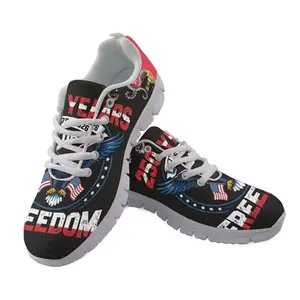 Jeiento 250th anniversary American freedom mesh lace-up sneakers