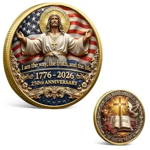 KRCLYIR commemorative coin with Liberty Bell and eagle