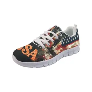 Forchrinse USA 250th Anniversary Lace-Up Sneakers for women's fitness