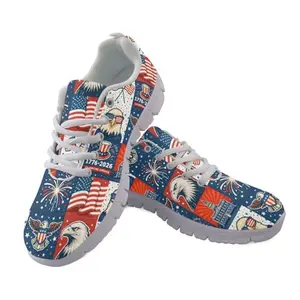 Jeiento Women's Eagle 250th Anniversary Running Shoes in action