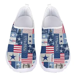Belidome 1776 themed slip on sneakers for easy wear