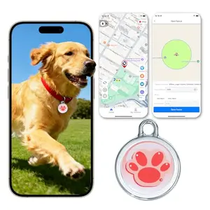 Wnrfg GPS tracker attached to dog collar