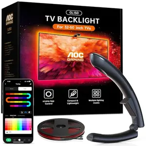 AOC TV LED backlight strip with sensor for 32-50 inch TVs delivering real-time color sync